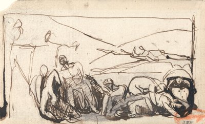 Prison Scene by George Romney